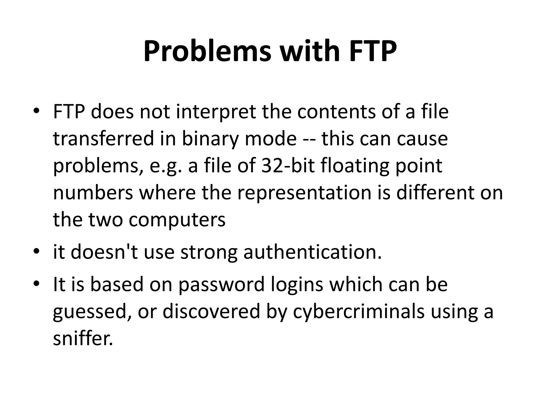 File Transfer Protocol