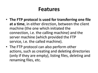 File Transfer Protocol