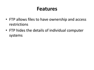 File Transfer Protocol