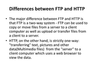 File Transfer Protocol