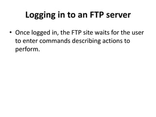 File Transfer Protocol