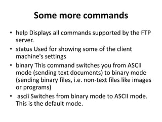 File Transfer Protocol