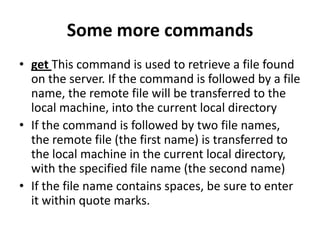 File Transfer Protocol