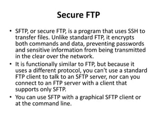 File Transfer Protocol