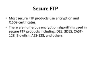 File Transfer Protocol