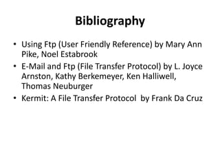 File Transfer Protocol