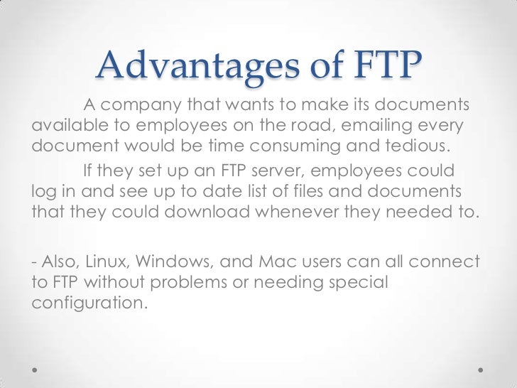 File transfer protocol