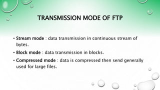 File transfer protocol | PPT