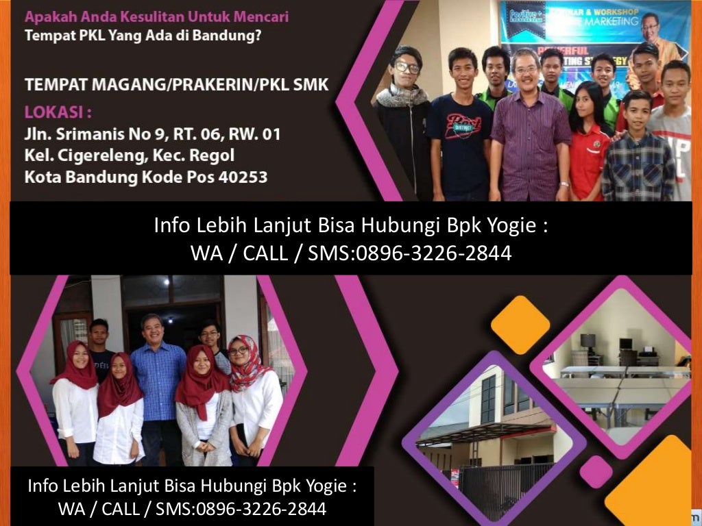 WA 089632262844 Tempat PKL Untuk TKJ, Info Tempat