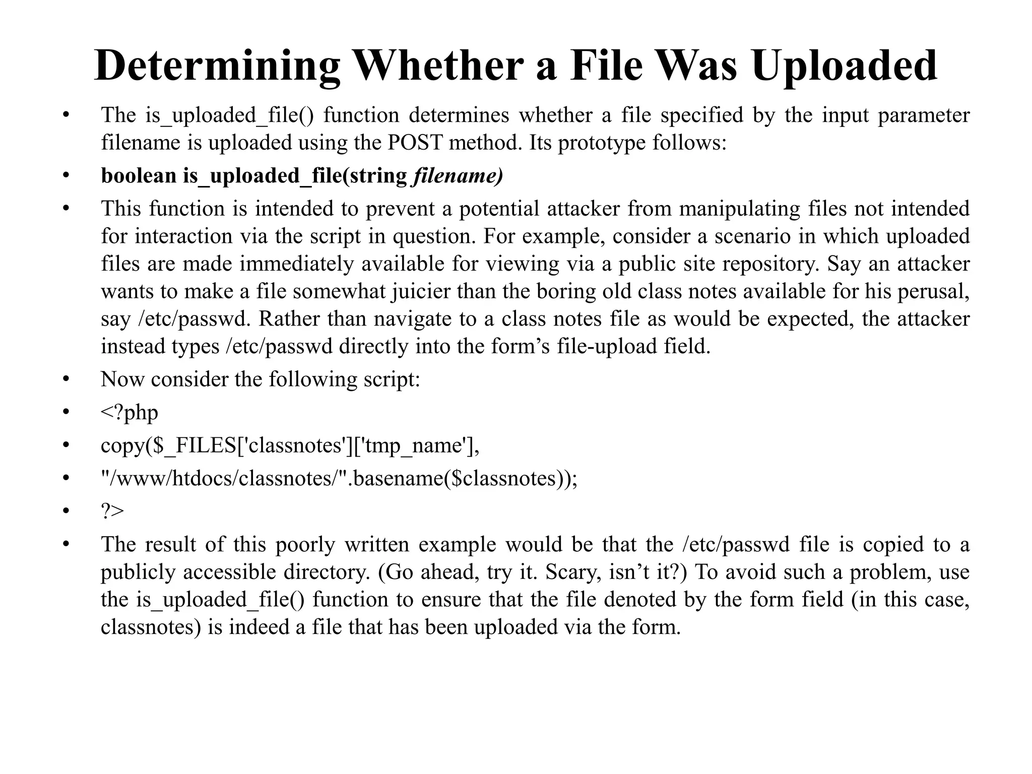 File upload php | PPTX