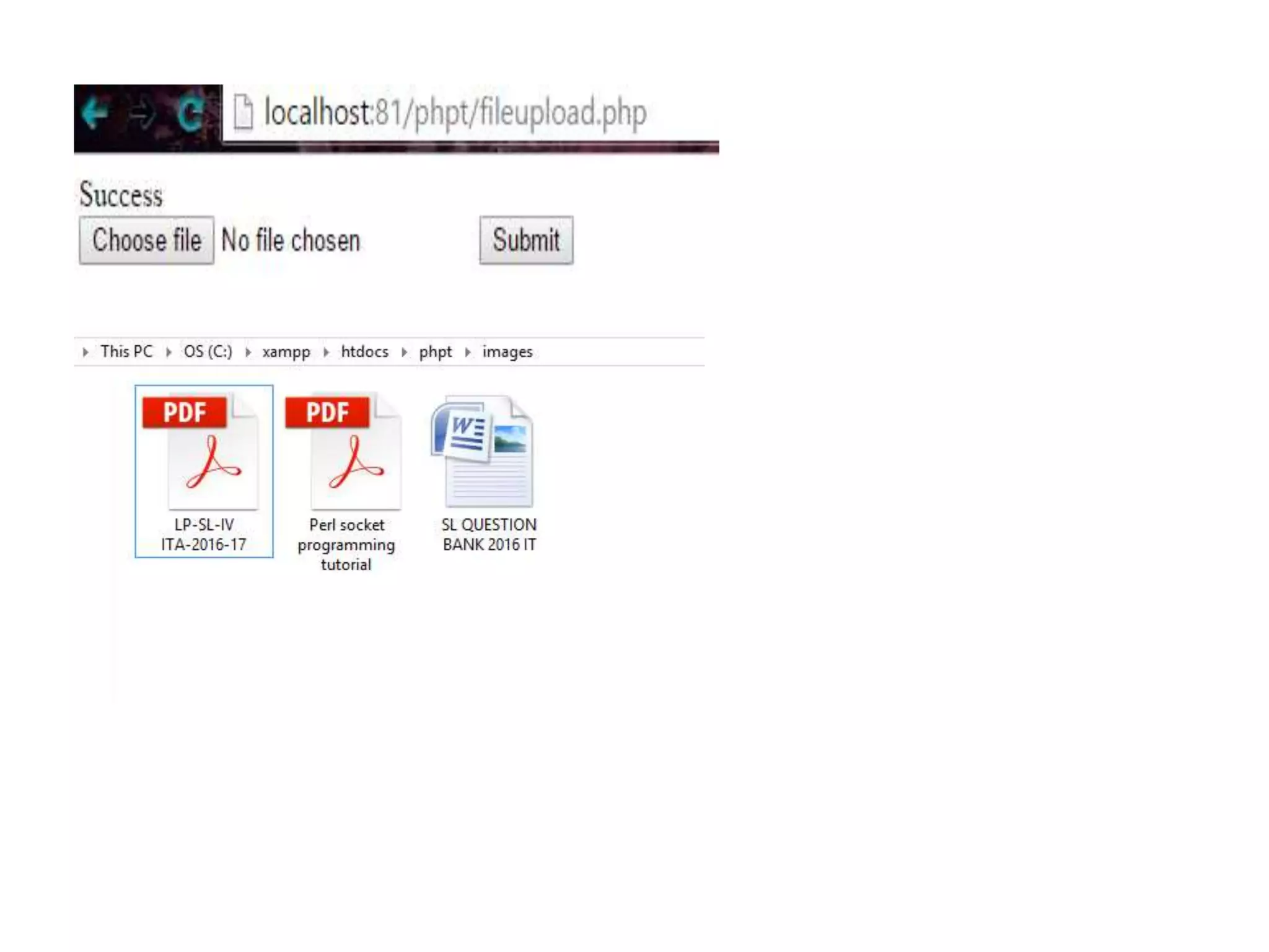 File upload php | PPTX