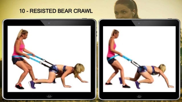 Image result for resisted bear crawl