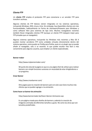 File zilla cliente ftp