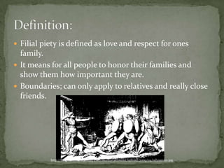 Filial piety | PPTX