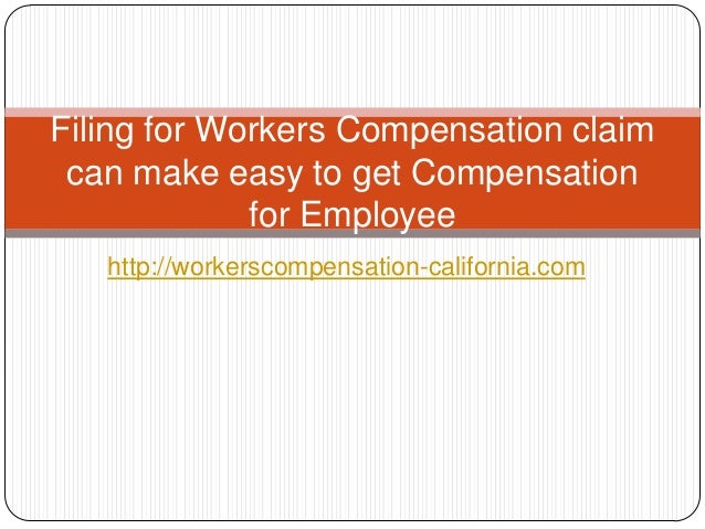 How to make a workerscompensation claim