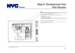 build safe | live safe
Step 6: Development Hub
Plan Review
21
 