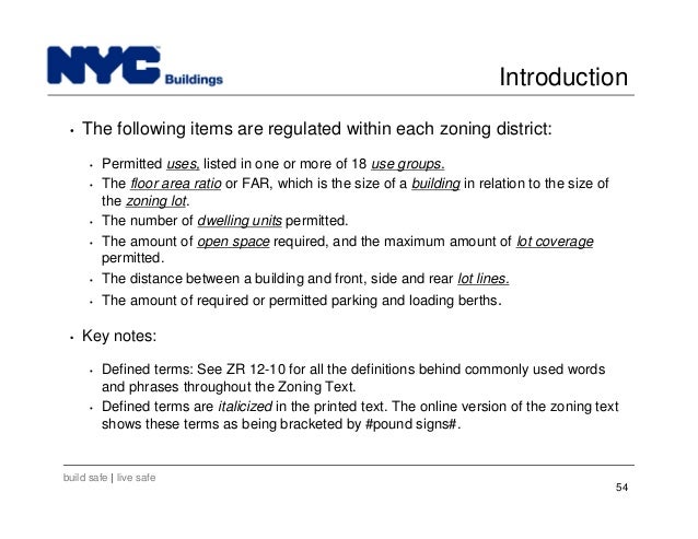Key Components For Department Of Buildings Filing Key Components For Department Of Buildings Filing