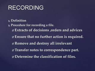 Filing system | PPTX