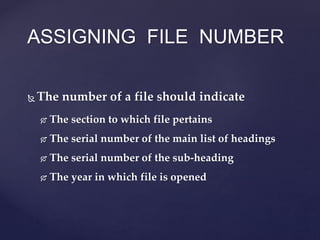 Filing system | PPTX