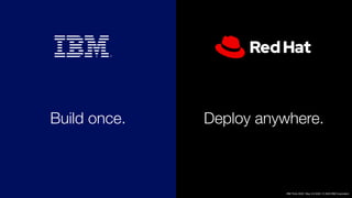 Think 2020 IBM Think 2020 Openshift on IBM Z and LinuxONE | PDF