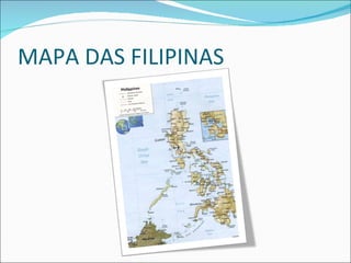 MAPA DAS FILIPINAS 