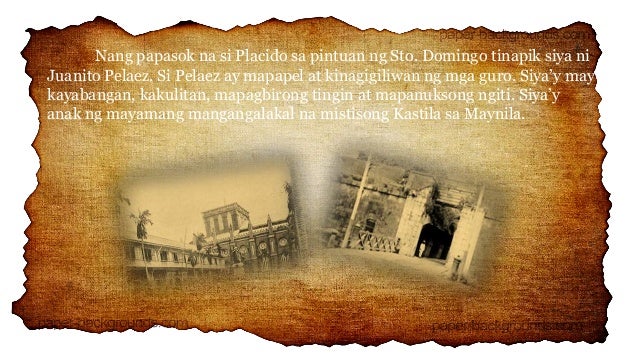 El Filibusterismo Kabanata 12 Si Placido Penitente