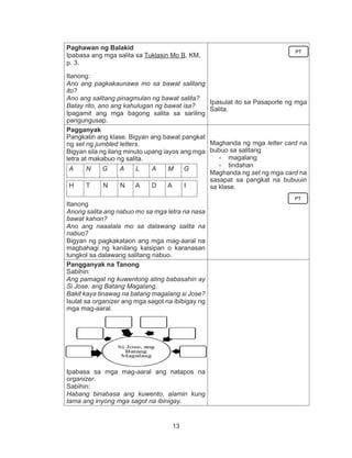 K TO 12 GRADE 4 TEACHER’S GUIDE IN FILIPINO (Q1-Q4) | PDF