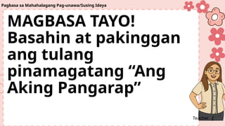 FILIPINO powerpoint presentation grade 2 | PPTX
