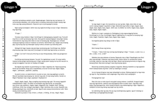 Filipino Grade 7 MODULE | PDF