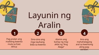 FILIPINO 10 '' Ang Alaga'' by Barbara Kimenye | PPTX