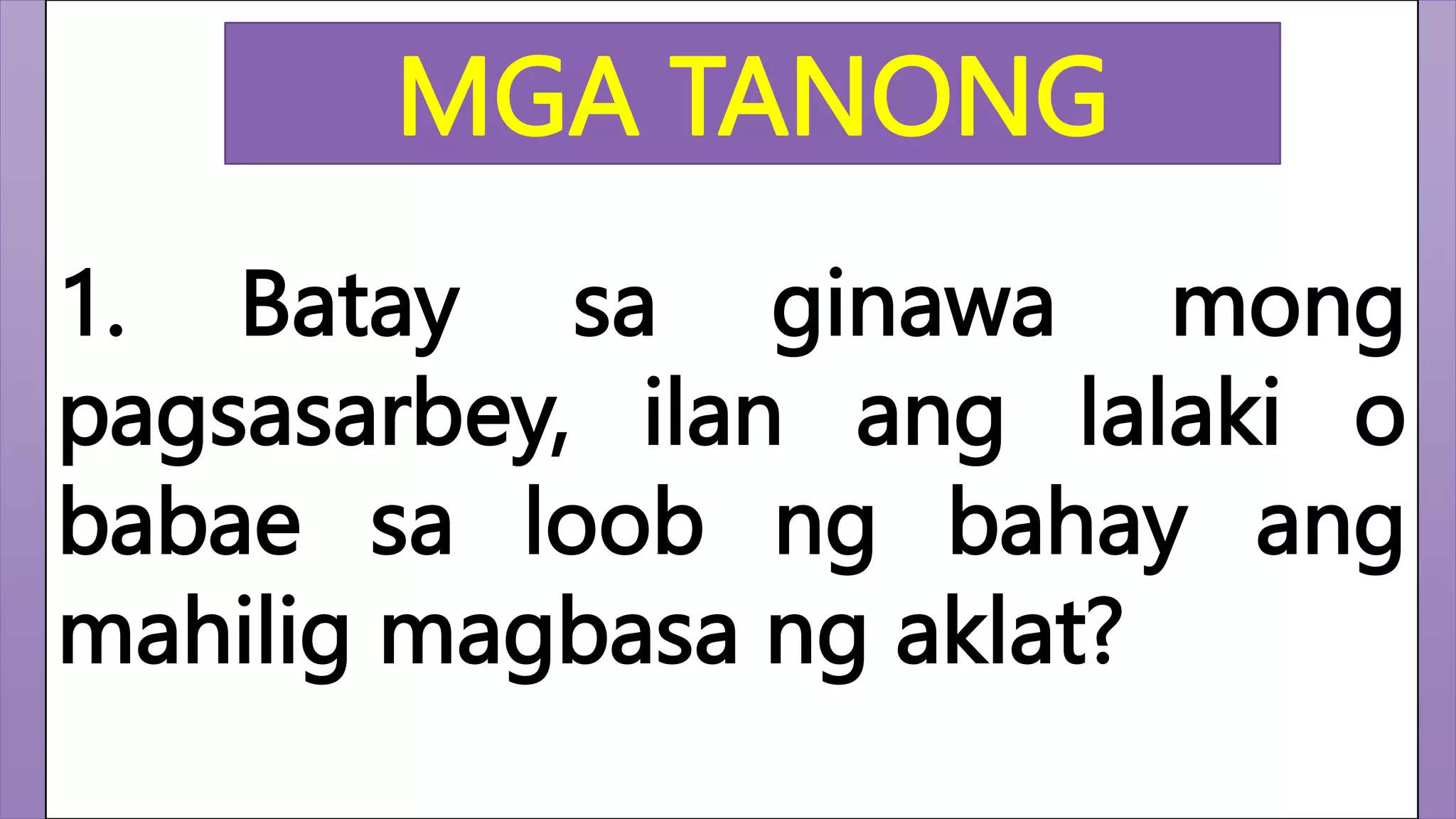 Mga Hakbang sa Pagbasa at Pagsusuri ng Teksto sa iba't ibang disiplina ...