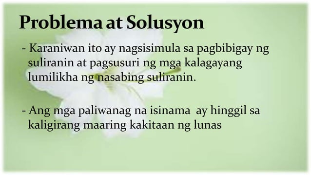 Filipino 2 Paghahambing at Pagkokontrast, Problema at solusyon & Sanhi ...