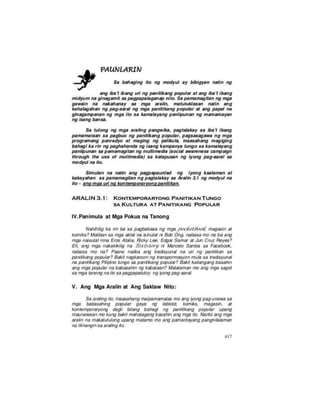 Grade 8 filipino module Q3