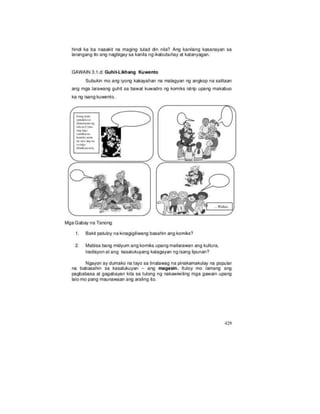 Grade 8 filipino module Q3