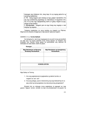 Grade 8 filipino module Q3