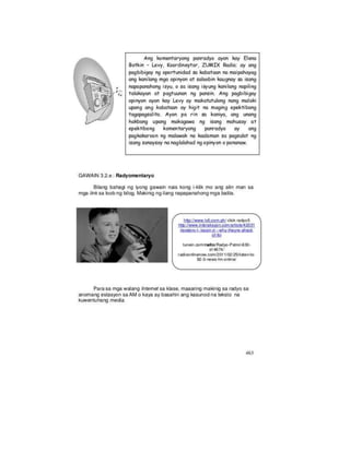 Grade 8 filipino module Q3