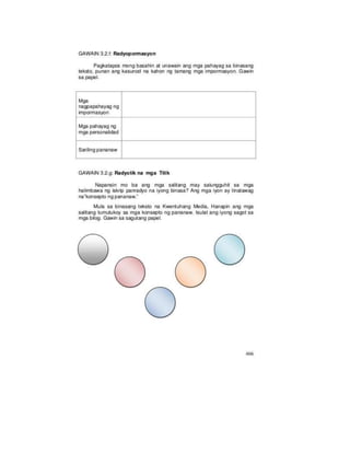 Grade 8 filipino module Q3
