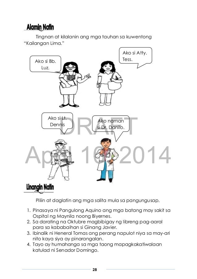 Grade 3 Filipino Learners Module