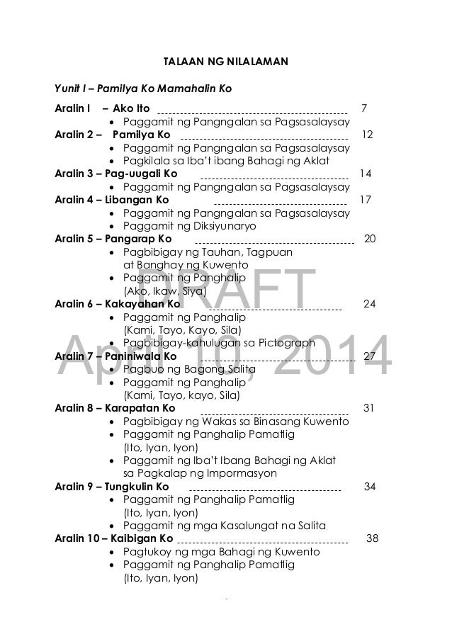 Grade 3 Filipino Learners Module