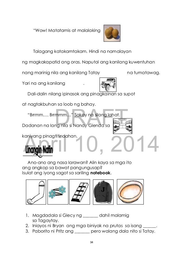 grade 3 filipino learners module