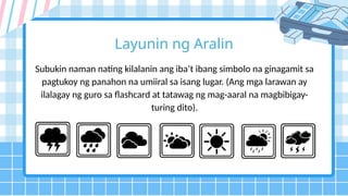 PowerPoint presentation on Grade 3 Filipino week 8. | PPTX