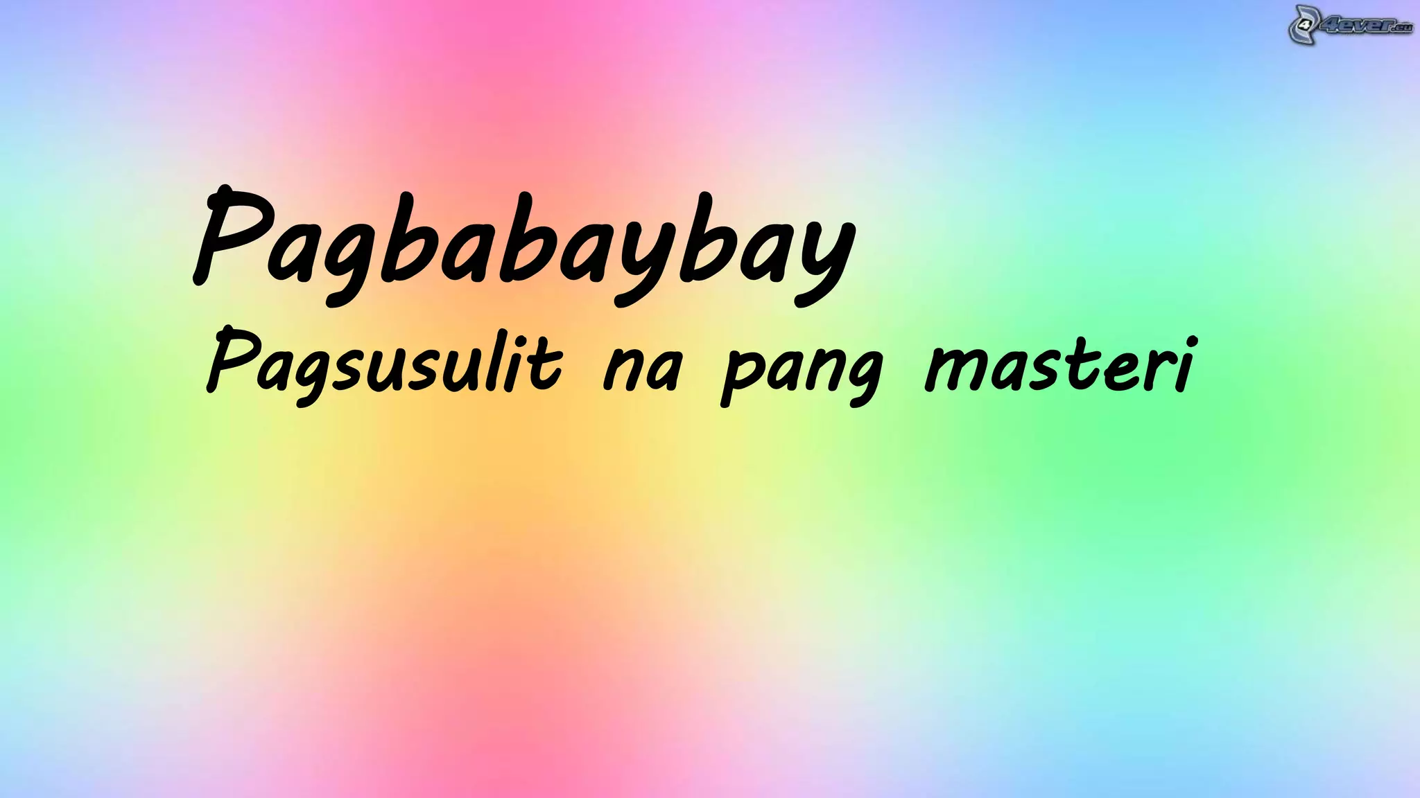 Filipino 4-Aralin 6- Lugar sa Pamayanan, Halina't Pasyalan_Day 2-5 ...