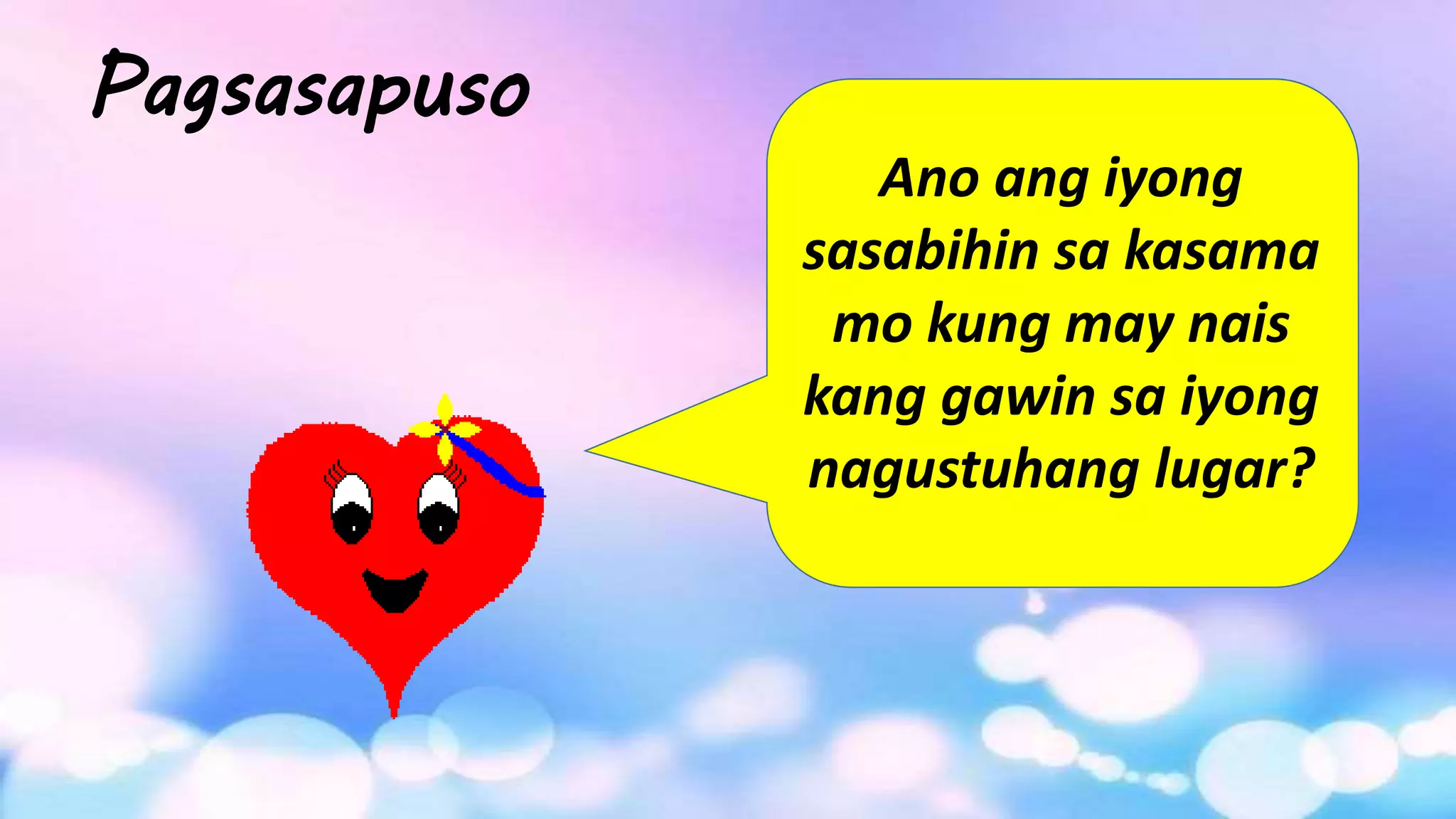 Filipino 4-Aralin 6- Lugar sa Pamayanan, Halina't Pasyalan_Day 2-5 ...