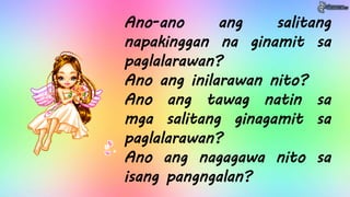 Filipino 4-Aralin 6- Lugar sa Pamayanan, Halina't Pasyalan_Day 2-5 ...