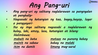 Filipino 4-Aralin 6- Lugar sa Pamayanan, Halina't Pasyalan_Day 2-5 ...