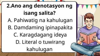 Understanding Tayutay: Kabalintunaan (Irony) in Filipino Literature | PPTX