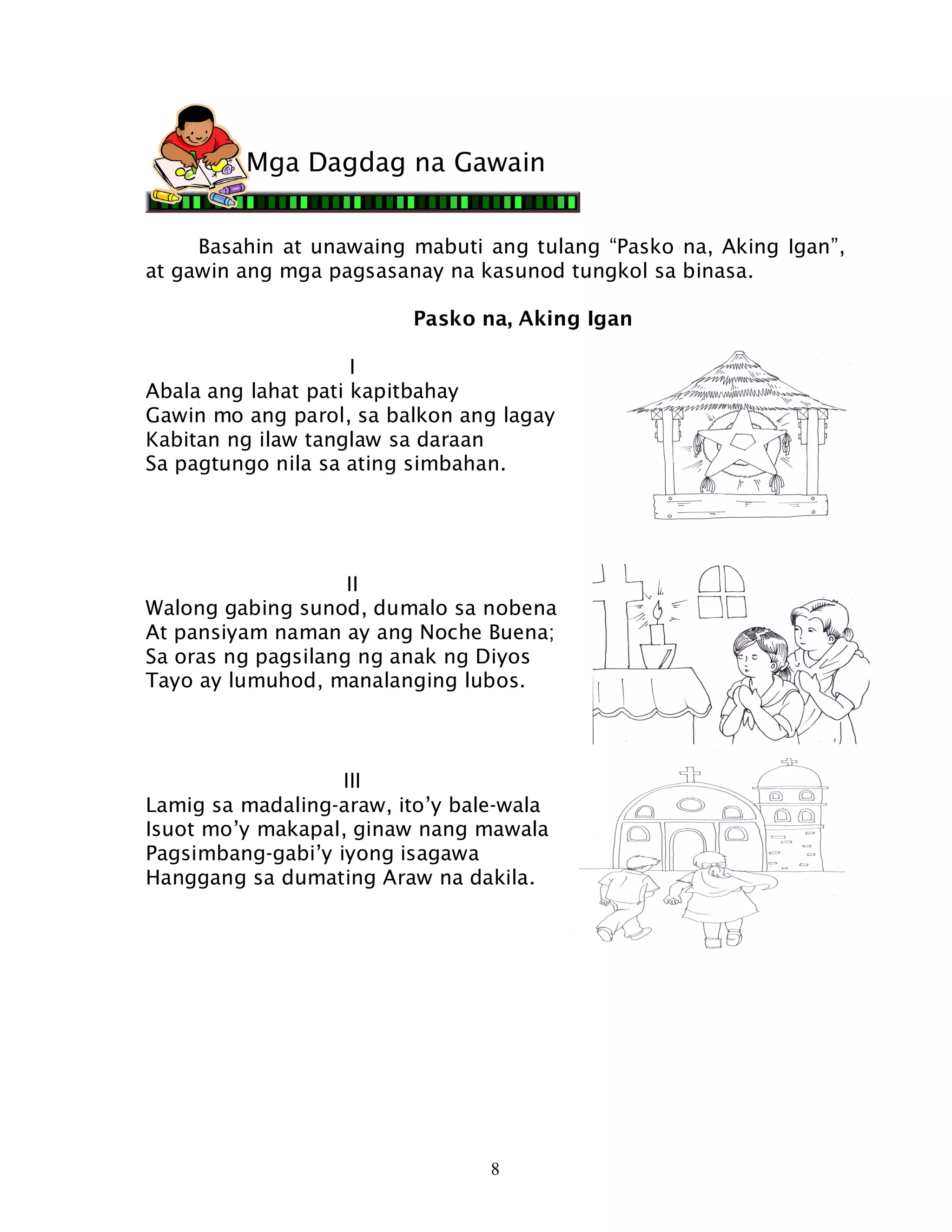 Filipino 6 dlp 1 pagsunod sa mga panuto | PDF