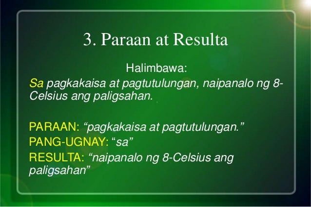 Halimbawa Ng Paraan At Layunin Paraan At Layunin Mga Halimbawa