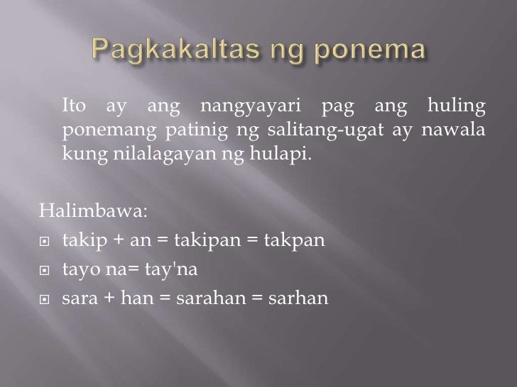 Filipino bilang wikang pambansa