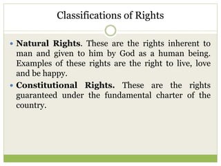  Constitutional Rights